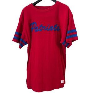 NFL Vintage Collection Mitchell & Ness Patriots T-shirt Size Large